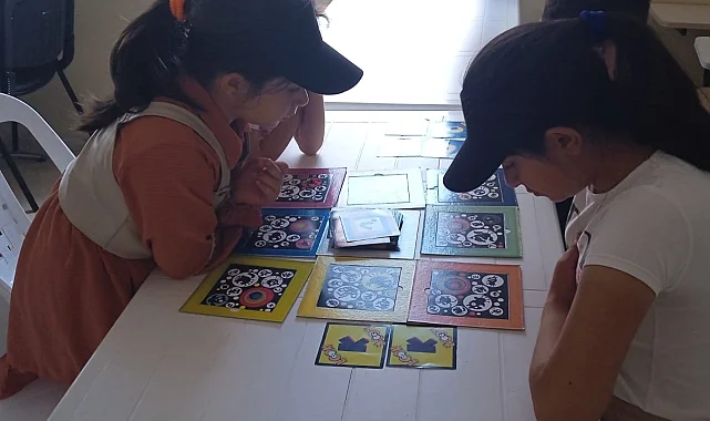 İzmit'te çocuklar zeka oyunlarıyla becerilerini geliştiriyor