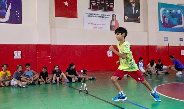 Karşıyaka'da örnek hizmet: Sportif yetenekler keşfediliyor