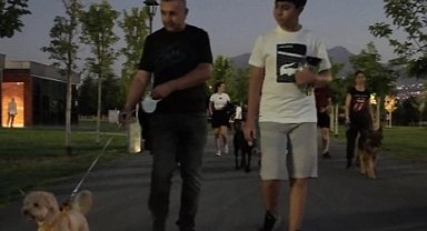 Kayseri Büyükşehir'in köpek parkuruna tam not