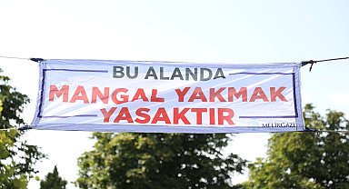 Kayseri Melikgazi'den 'mangal' önlemi