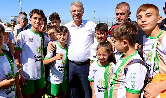 Kayseri Şeker Yaz Spor Okulu'nda maraton tamamlandı