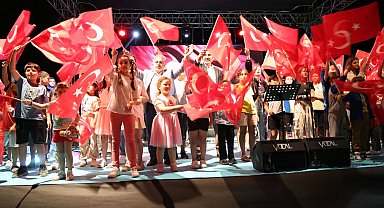 Kayseri Talas'ta Zafer coşkusu yaşanıyor