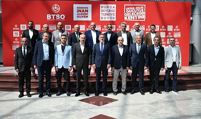 Kayseri Ticaret Odası'ndan BTSO'ya ziyaret