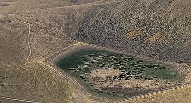 Kayseri'nin Sarıgöl'ü kurudu!
