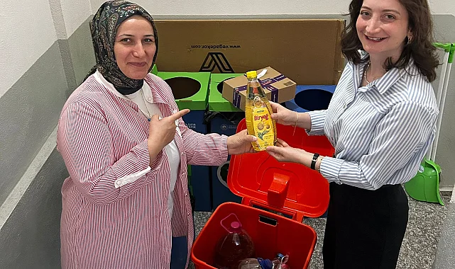 KO-MEK'ten geri dönüşüme 500 litre atık yağ