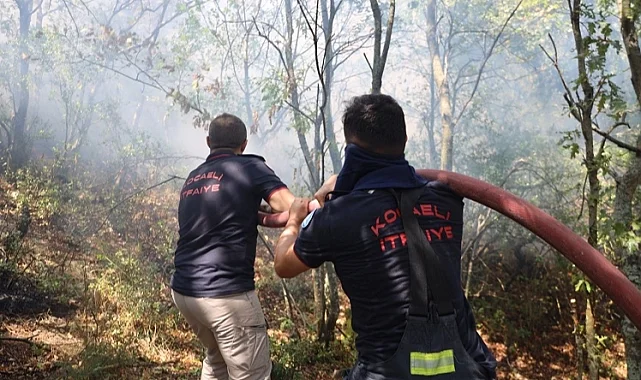 Kocaeli Büyükşehir'den Karamürsel yangını için seferberlik