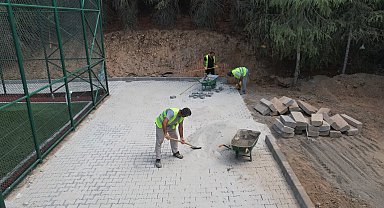 Kocaeli Çayırova'da çevre düzenleme çalışmaları