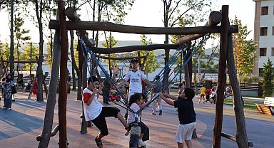 Kocaeli Derince'de 'sağlıklı' park