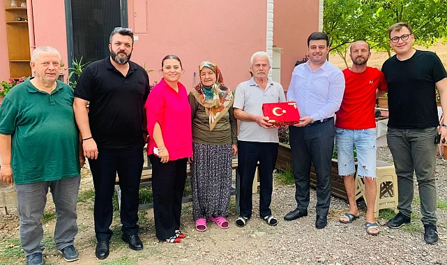Kocaeli İzmit'ten gazi ve şehit yakınlarına vefa ziyareti