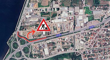 Kocaeli Yuvacık Kavşağı'nda trafik düzenlemesi