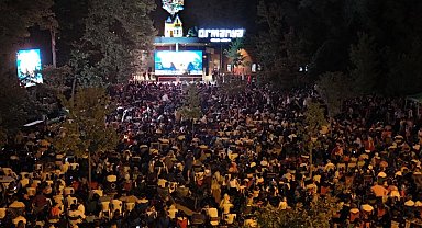 Kocaeli'de Ormanya gece sinemasına rekor katılım