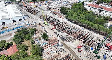 Kocaeli'nde metro tünelini açacak dev köstebekler geldi!