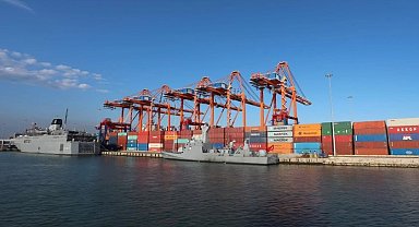 Konteyner yüklemesinde tarihi rekor