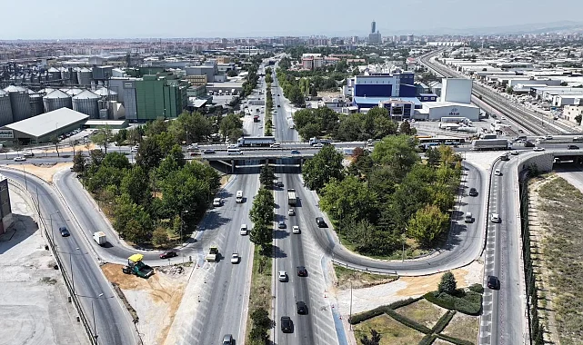 Konya'da Marangozlar Kavşağı 23 Ağustos'ta trafiğe kapatılıyor