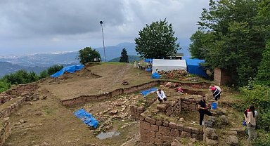 Kurul Kalesi'nde tarih yeniden gün yüzüne çıkıyor​​​​​​​