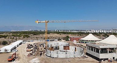 Lara Atıksu Arıtma Tesisi'nde çalışmalar tam gaz