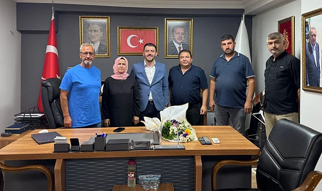 Manisa Balıkesirliler Derneği'nden AK Parti'ye ziyaret