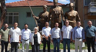 Manisa Büyükşehir Komisyon Üyeleri Demirci'yi gezdi