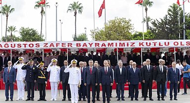 Mersin'de 30 Ağustos coşkusu törenlerle yaşandı