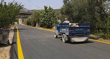 Mersin'de Gülnar Şehit Recep Çelik caddesi yenilendi