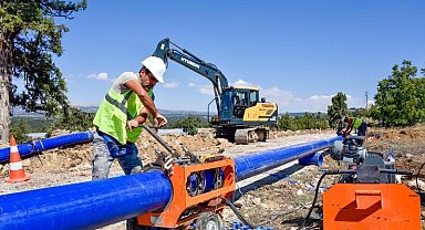 MESKİ, Sarıkaya Mahallesi'ne yeterli içme suyu sağladı