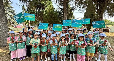 Minik bahçıvanlar geleceğe yeşil miras bırakıyor