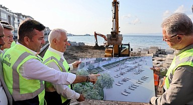 Mudanya’nın vitrini Büyükşehir’le yenileniyor
