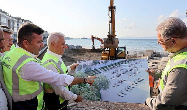 Mudanya’nın vitrini Büyükşehir’le yenileniyor