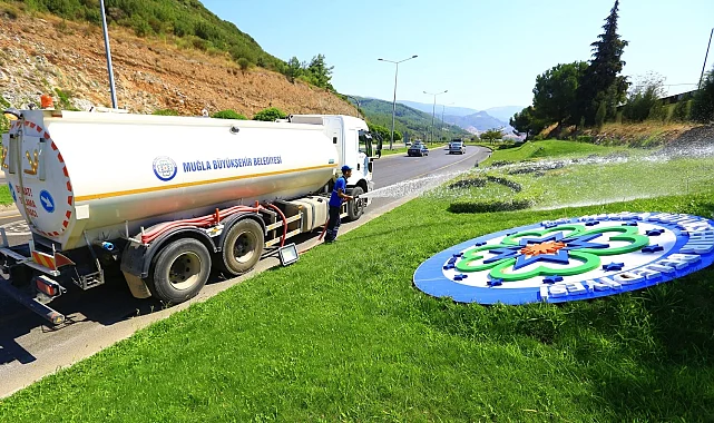 Muğla'dan kent estetiğine yeşil dokunuş