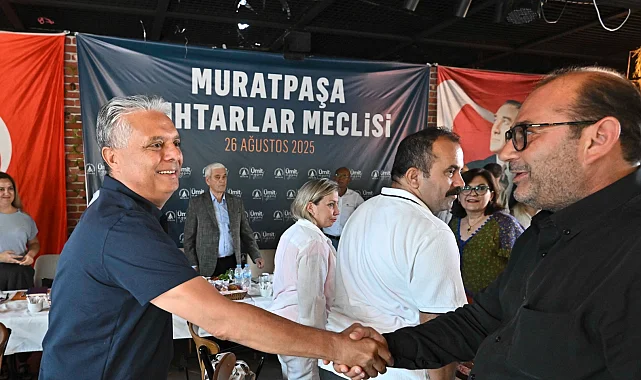 Muratpaşa'da Muhtarlar Meclisi'nin yaz toplantısı yapıldı