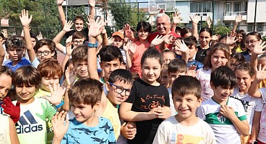 Nilüfer’de çocuklara spor sevgisi aşılanıyor