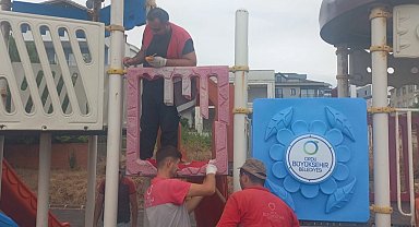 Ordu'da şehir mobilyaları elden geçiyor