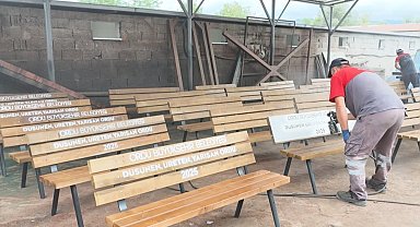 Ordu'nun parkları kendi atölyelerinde şekilleniyor