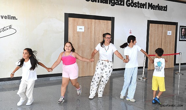 Osmangazi’de çocuklar eğlenerek öğreniyor