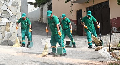Osmangazi’nin her yerinde temizlik var
