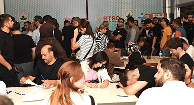 Osmangazi'de istihdam buluşması doldu taştı