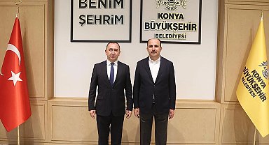 Özbekistan Büyükelçisi Khaydarov'dan Konya'ya ziyaret