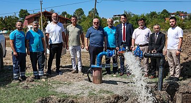 Sakarya'da 132 metre derinlikten kaliteli su