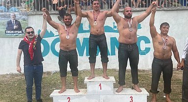 Sakarya'nın pehlivanı Kütahya kürsüsünde