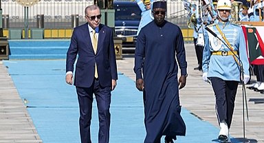Senegal Başbakanı Ousmane Sonko Külliye'de