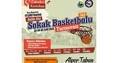 Sokak Basketbolu Turnuvası Başvuruları Başladı