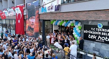 Tekirdağ'da kamu yatırımı olan ilk turizm tesisi kapılarını açtı