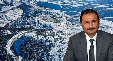 Tokat-Sivas yolunda kış çilesi bitiyor