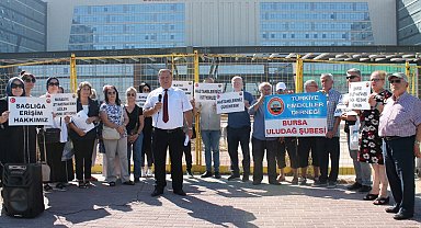 TÜED Uludağ'dan milletvekillerine çağrı: Bursa'nın sağlık yatırımları gecikiyor!