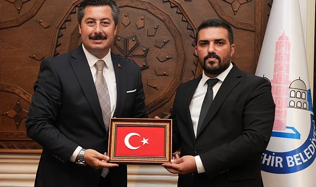 Ülkü Ocakları'ndan Yenişehir Belediye Başkanı'na hayırlı olsun ziyareti