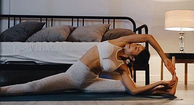 Yatmadan önce yapılan bu egzersizler, uyku kalitesini artırıyor