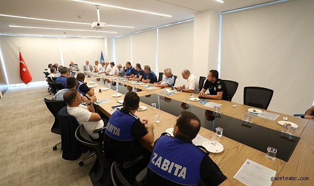 Zabıta Müdürleri İnegöl Belediyesi Ev Sahipliğinde Toplandı
