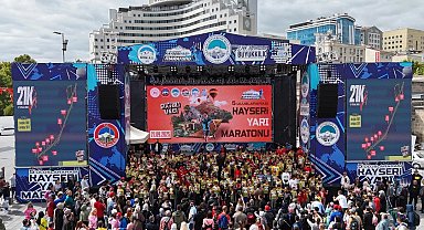 5'inci Uluslararası Kayseri Yarı Maratonu renkli başladı