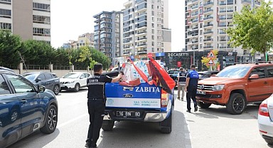 Altınşehir ve 23 Nisan’da kaldırım işgallerine karşı kapsamlı denetim