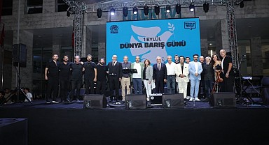 Barışın sesi Nilüfer’den yükseldi